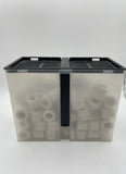 Replacement Media Baskets With Quartz Ring and Carbon
