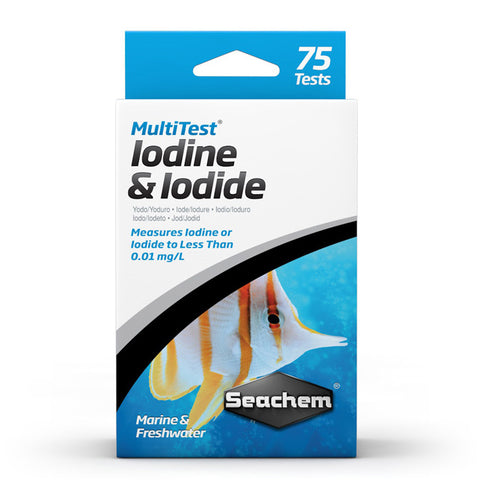 Seachem MultiTest - Iodine & Iodide