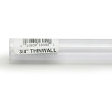 Lee's Thinwall Rigid Tubing, Clear