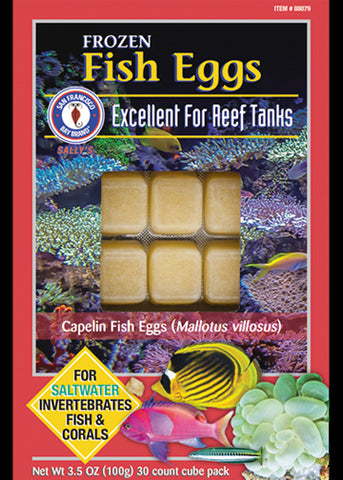 SFBB Frozen Fish Eggs Cubes 3.5oz