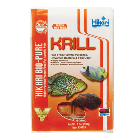 Hikari Frozen Krill Cube/Flat Pack
