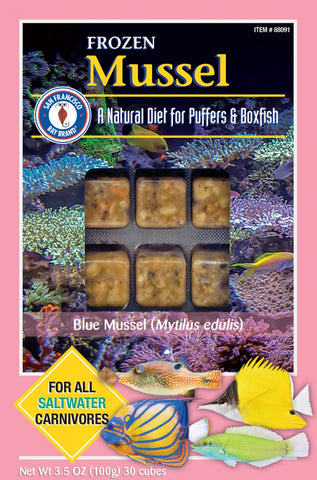 SFBB Frozen Mussel Cubes 3.5oz