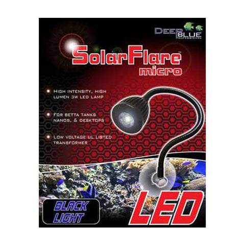 Deep Blue SolarFlare Micro LED Spot Light